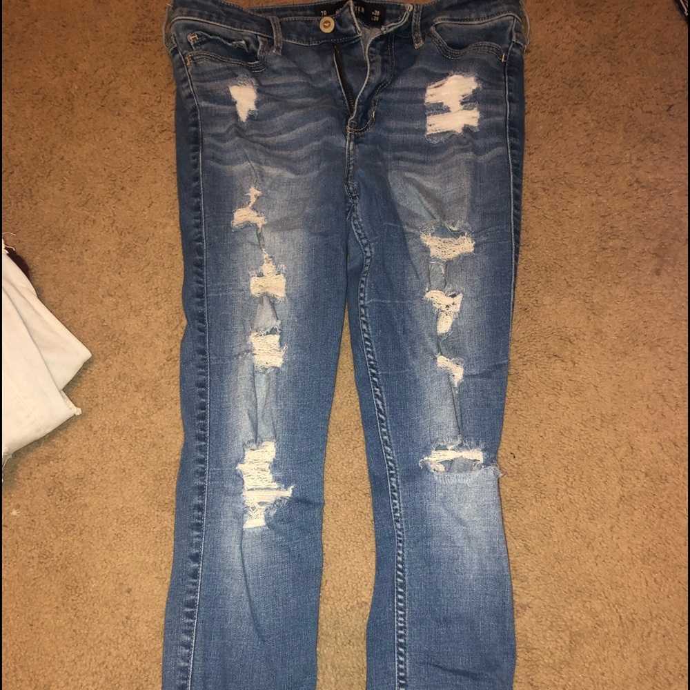 Hollister tipped skinny jeans